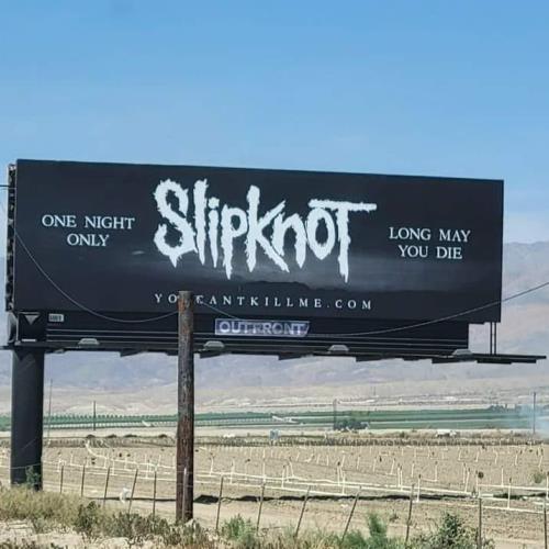 Slipknot faz mistério com outdoor e site novos