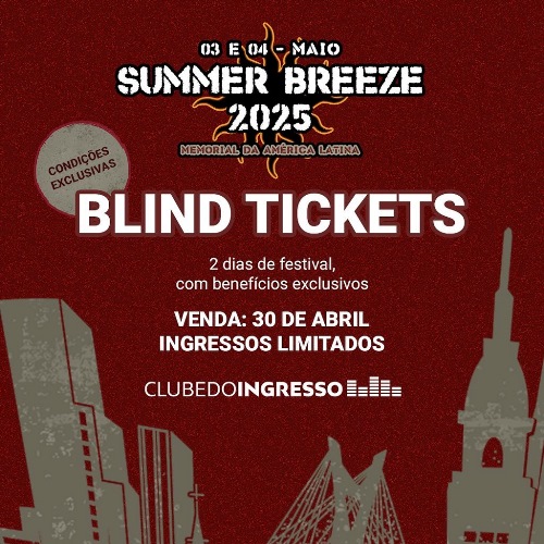 Summer Breeze Brasil confirma edição 2025 e anuncia venda de ingressos antecipados