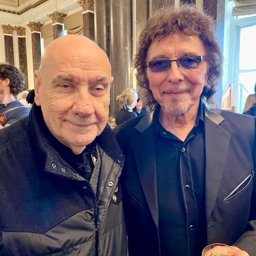 Tony Iommi e Bill Ward se reencontram em Birmingham