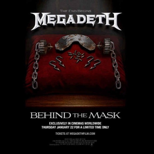 Megadeth anuncia filme com exibição nos cinemas de 35 países